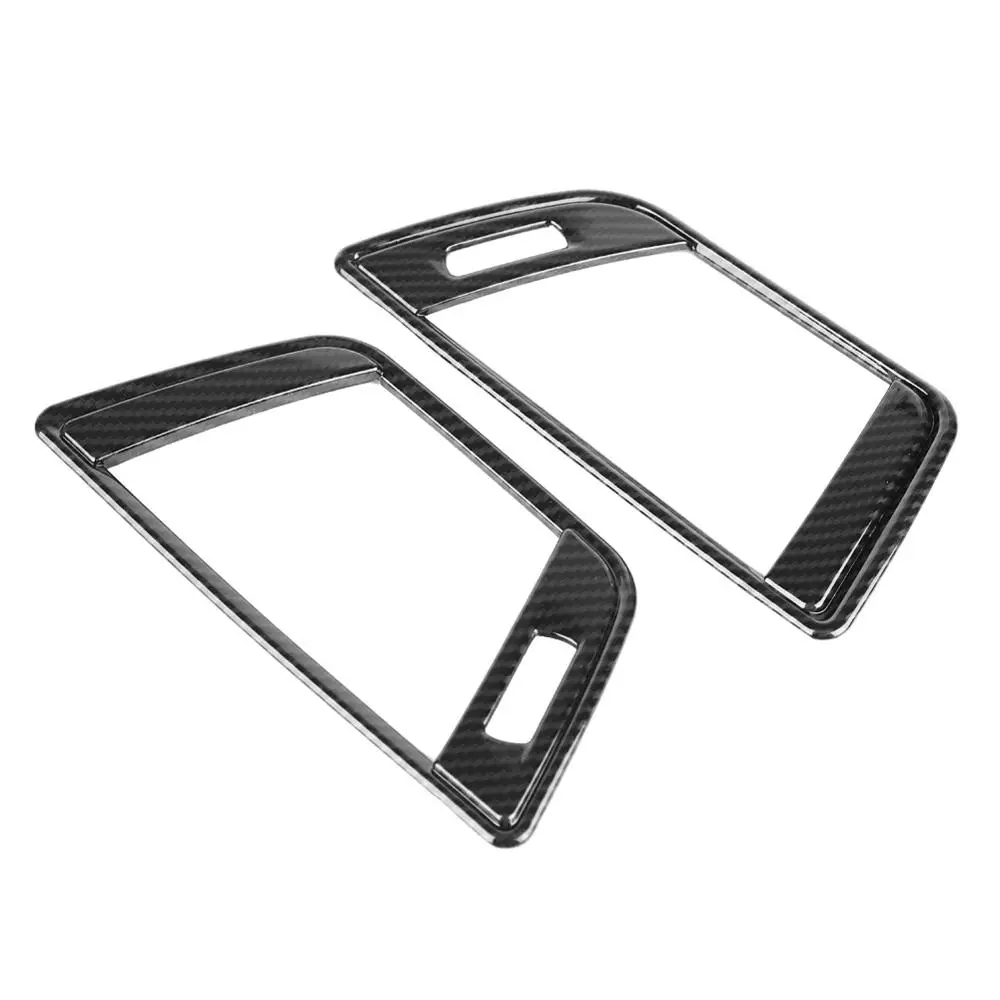 2 шт. углеродного волокна Стиль сбоку Кондиционер Вентиляционный AC декоративная