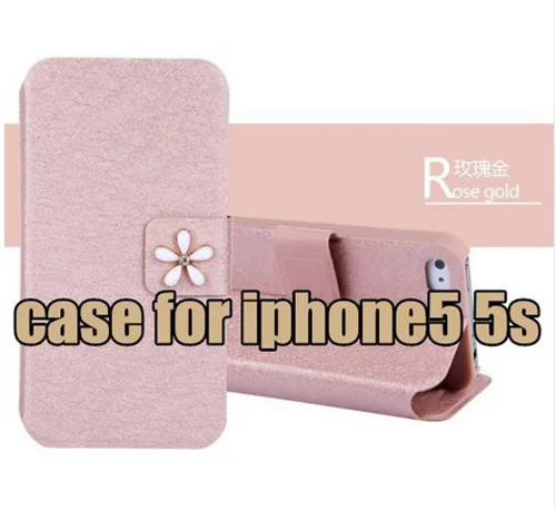 Новое Прибытие Ультра Тонкий Шелк Кожа Откидная Крышка Для iPhone 4 4S 5 5S 6 S Plus Телефон
