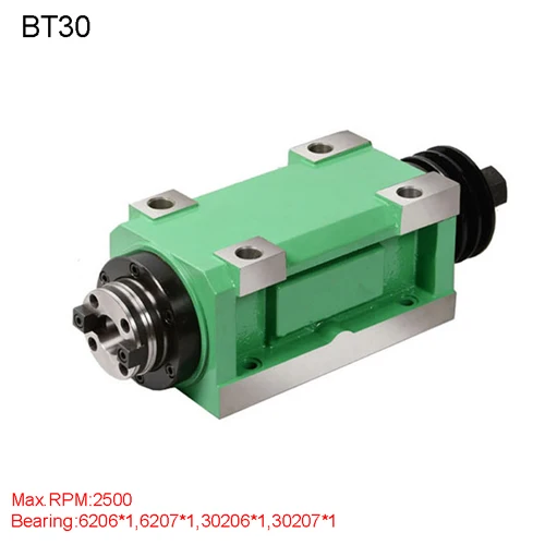 BT30-2500RPM CH03 1.5KW мощность головное устройство станок с ЧПУ шпиндель для фрезерного станка Макс. Об/мин 6000 об/мин/2500 об/мин конусный патрон BT30 MT3 ER32 - Цвет: BT30-2500RPM