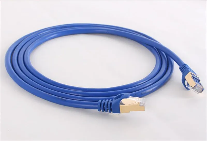Шикарный-E высокая скорость CAT7 stp ethernet RJ45 Патч LAN Сетевой кабель 1 м 2 3 5 8 10 15 20 для