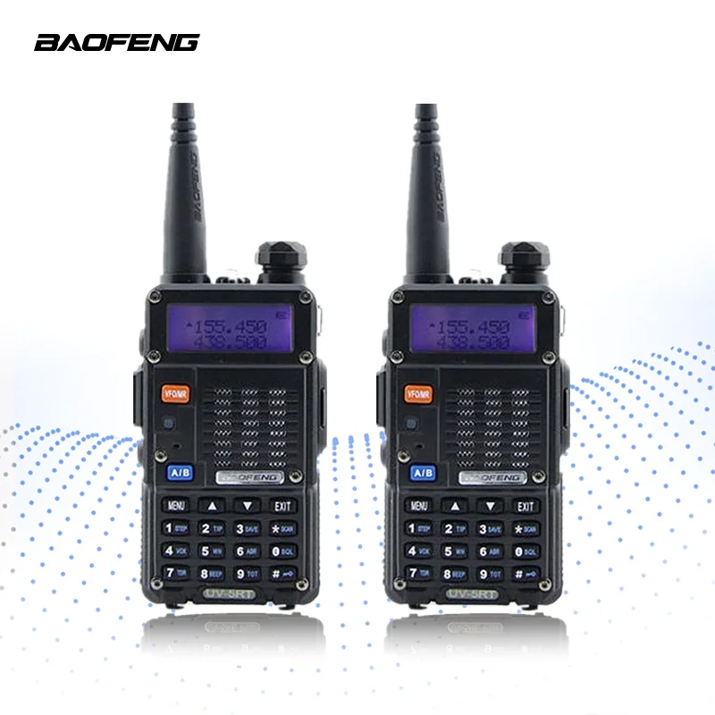 2 шт. двусторонняя рация BAOFENG радио FM-приемопередатчик Внутреннее переговорное