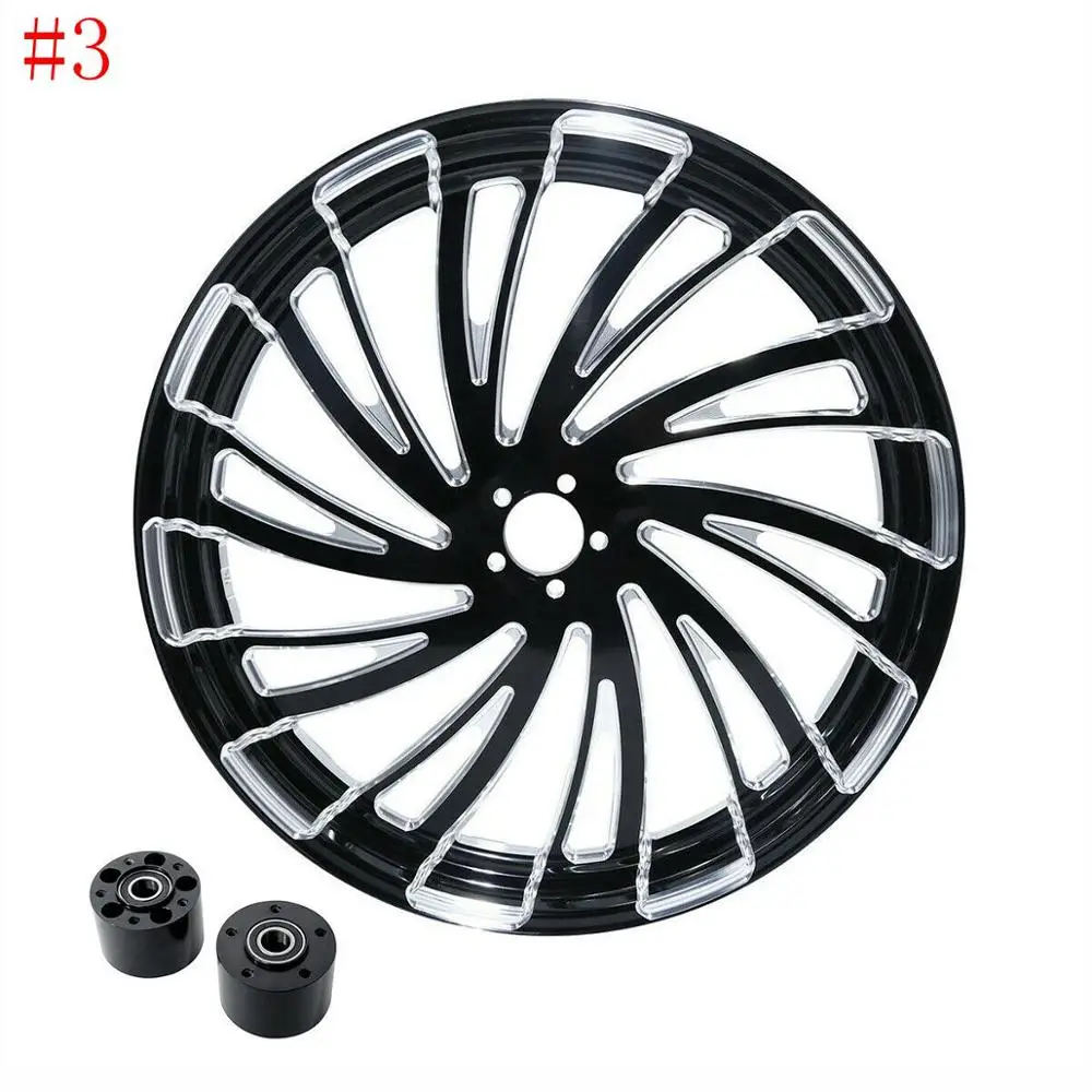 Мотоцикл 18 &quot21&quot 23 &quot26&quot обод переднего колеса двойной диск с ступицей для Harley
