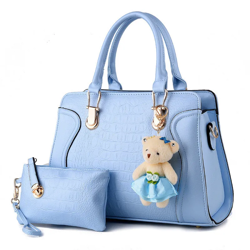 3D крокодиловая женская сумка высокого качества из искусственной кожи с узором