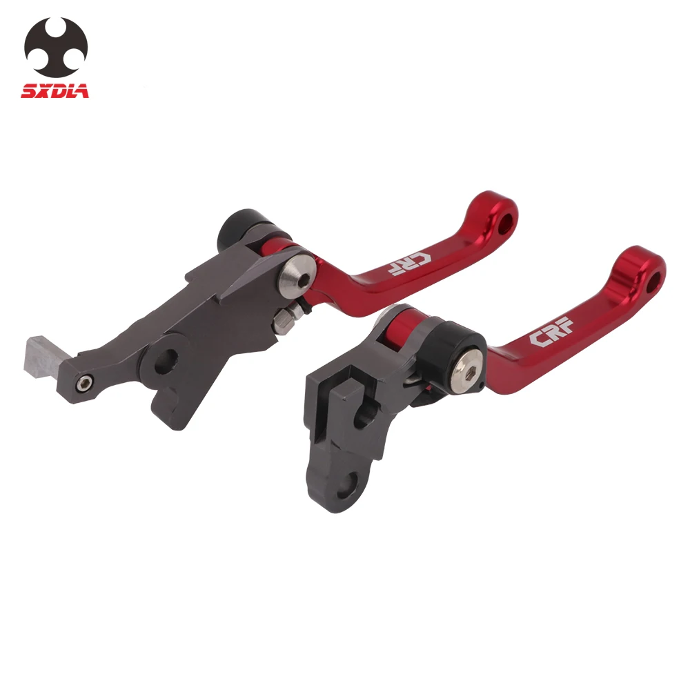 Тормозные рычаги сцепления для Honda XR250/MOTARD CRF125R CRF150R CRF230F CRF250L/M SL230 CRF250R CRF450R красные
