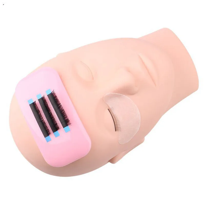 1Pcs Silicone Pad Eye Lashes Holder Professional Beauty Salon Isolated Patches Reusable False Eyelash Grafting Tools