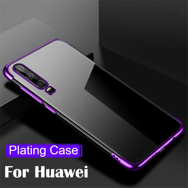Мягкий ТПУ чехол для телефона Huawei Honor 20 Pro 20i 10i 10 8A 8S Y5 Y6 Y7 Y9 Prime 2019 P Smart Z Plus P30Lite P20
