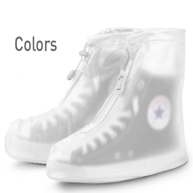 Водонепроницаемый галоши резиновые противоскользящие для защиты обуви от пыли