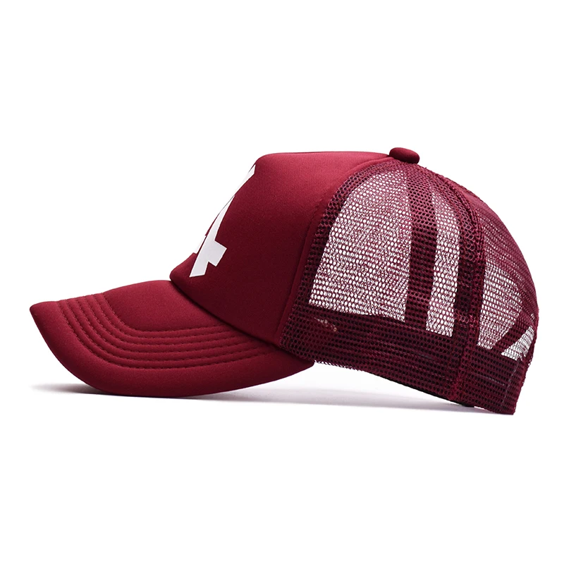 Новые летние сетчатые Бейсбол Кепки спортивной моды Snapback Шапки Кепка тракер