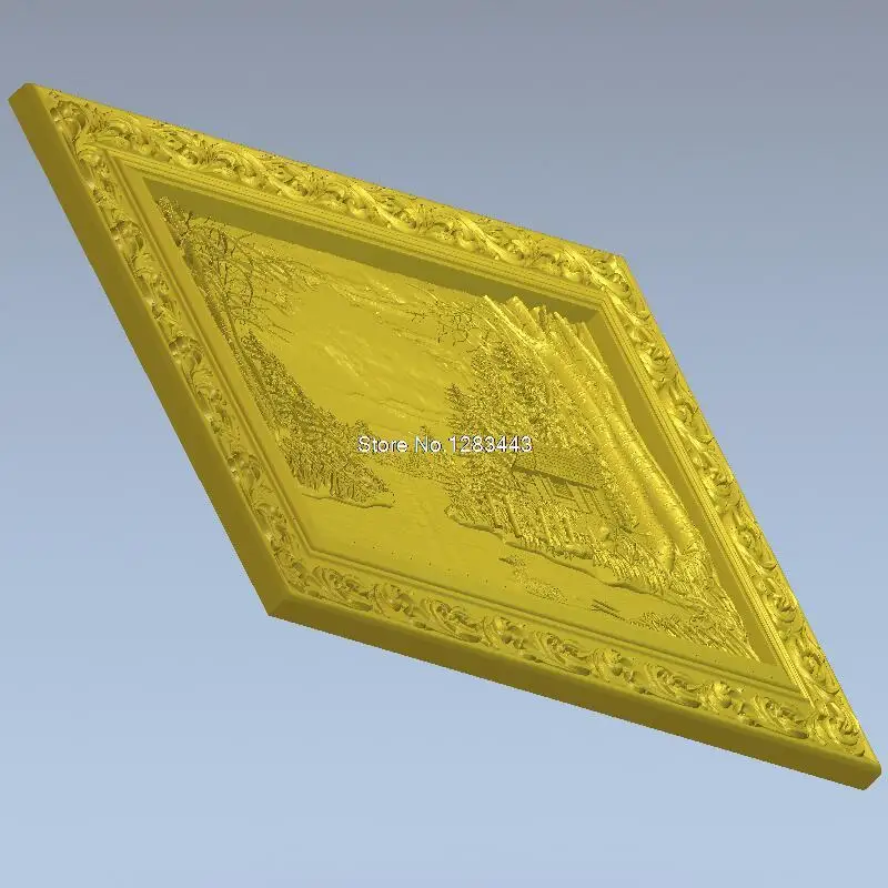 Высококачественные 3d модель рельеф для ЧПУ или 3D-принтеров в формате STL