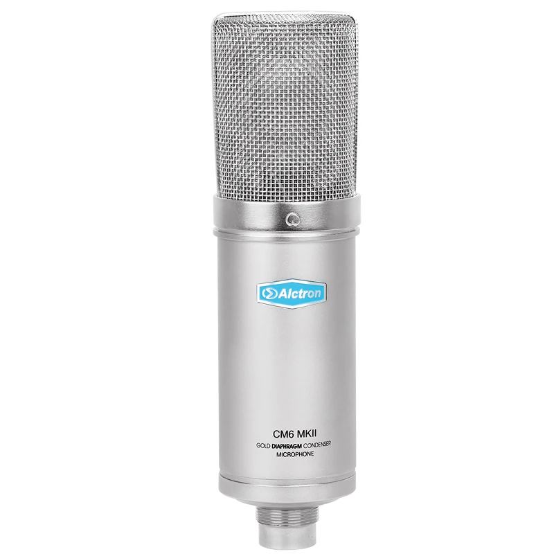 Конденсаторный микрофон Alctron CM6 MKII конденсатор кардиоидный с большой диафрагмой