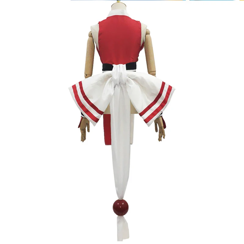 Король бойцов KOF mai shiranui косплей кимоно-Униформа платье полный комплект женские сексуальные костюмы на Хэллоуин индивидуальный заказ