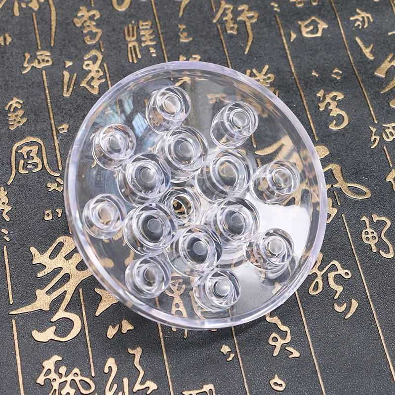 100 шт. акриловый держатель для тату с чернилами 15 держателей набор прозрачный