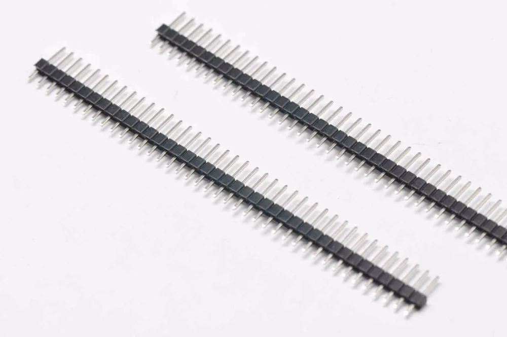 

Шаг 2,54 мм Однорядная игла 1 * 40PIN медная игла вся посылка (200 шт)
