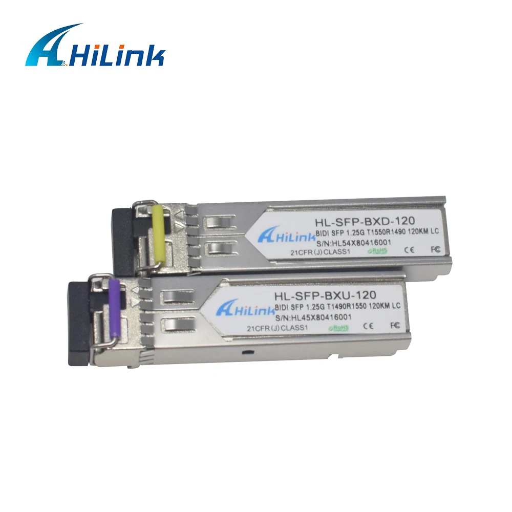 Модуль SFP 1 25G Bidi WDM 1000 базовый оптический трансивер LC коннектор 120 Нм/Нм км