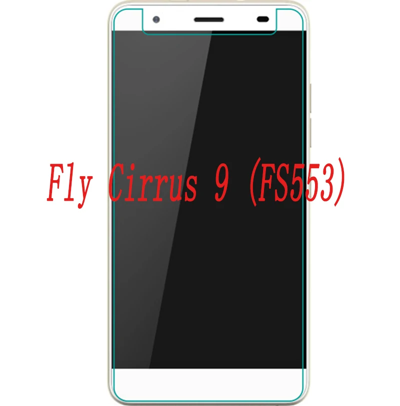 Закаленное стекло для смартфона Fly Cirrus 9 FS553 9H Взрывозащищенная защитная пленка