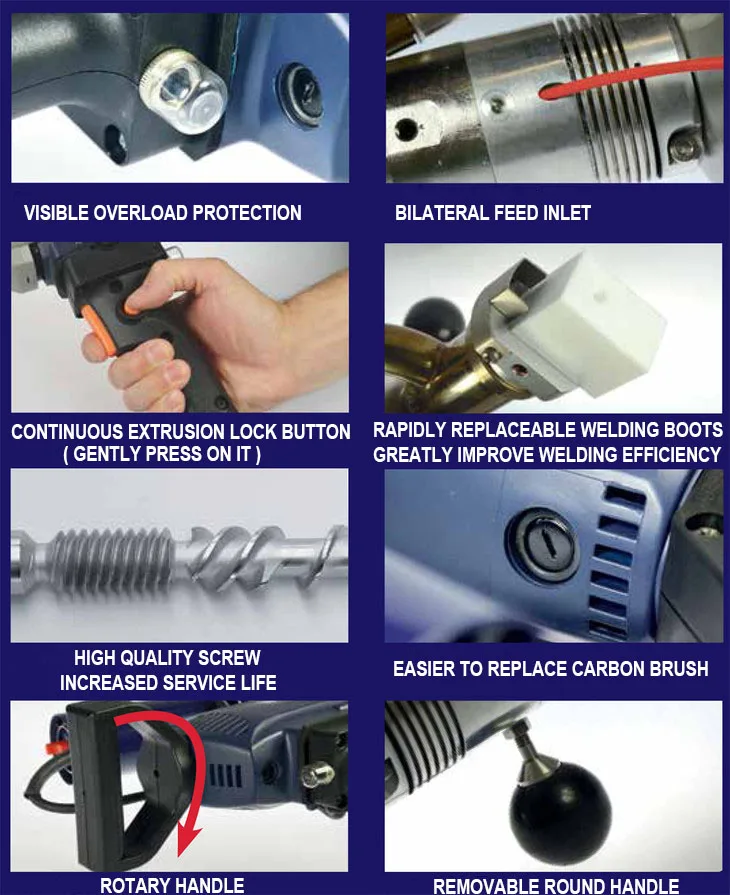Сварочный аппарат WELDY для экструзии пластика 3400 Вт|machine kit|machine machinemachine welding |
