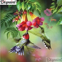 dispaint full squareround drill 5d diy diamond painting birds and flowers 3d embroidery cross stitch 5d home decor a11323