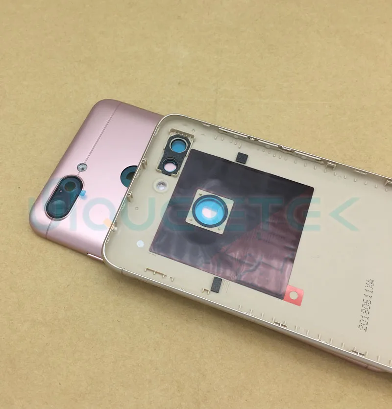 Задняя крышка батарейного отсека для Xiaomi Redmi 6A 6 Замена Крышка со стеклянным