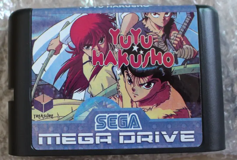 YuYu Hakusho for 16 bit Sega MD game Cartridge Megadrive Genesis system | Электроника