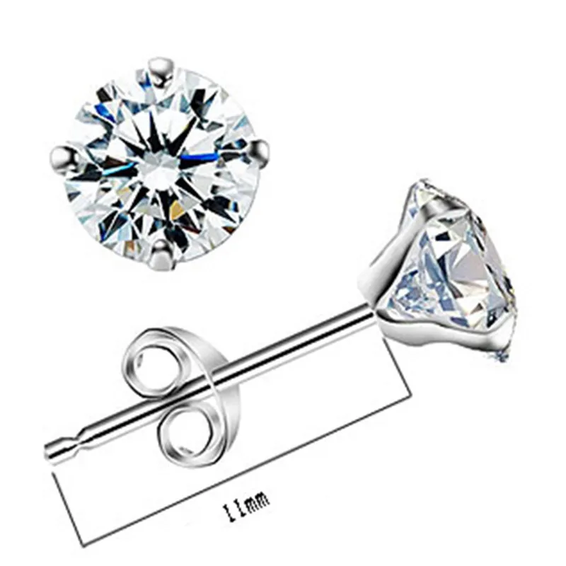 Модные серьги пирсинг 4 когти Стад Серьги для женщин ювелирные изделия женские