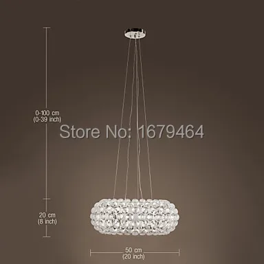 Бесплатная доставка 200 Вт подвесной светильник современный Foscarini дизайнерская
