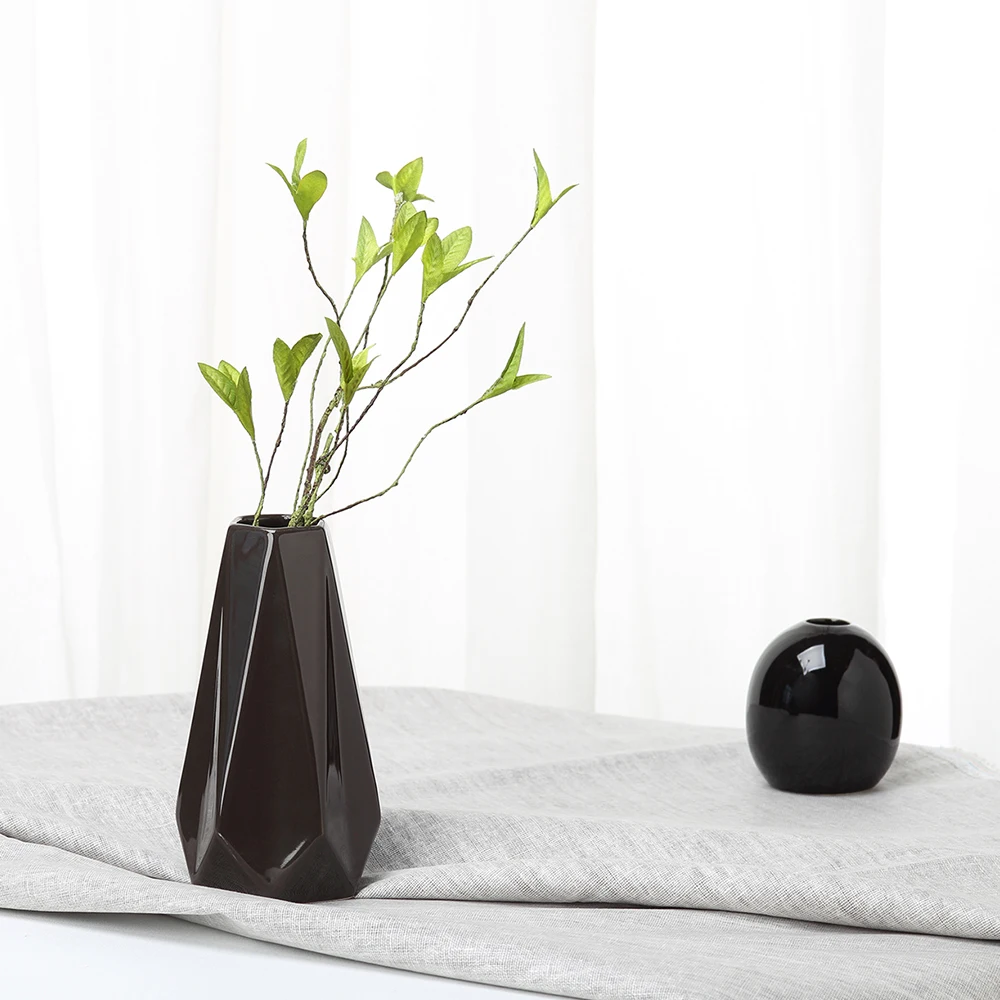 Керамические белые вазы настольная Цветочная ваза европейский стиль домашний