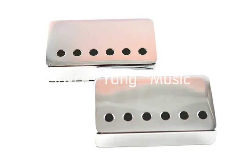 1 комплект из 2 предметов Niko хромированная латунная крышка Humbucker Пикап 50/60 мм для