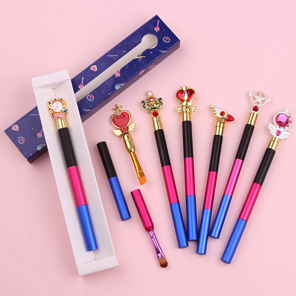 В одном стиле Три в кисти для макияжа высокое качество глаз тени бровей кисть губ