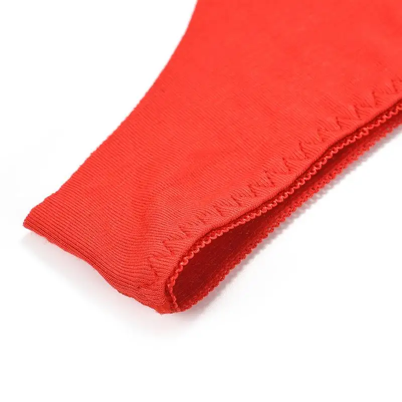 Однотонные стринги сексуальное женское нижнее белье хлопковые трусики удобные