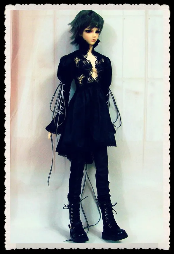 Европейский костюм из ажурной кружевной рубашки и штанов для куклы BJD 1/4 MSD 1/3 SD10 SD13