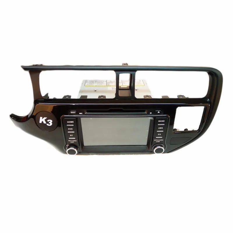 HD 1024*600 Авторадио автомобильный DVD GPS навигация для KIA RIO K3 Pride 2012 2013 2014 рулевое