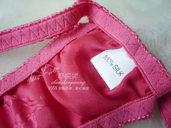 Женские пикантные трусики танга из чистого шелка 100% тутового шелкопряда с