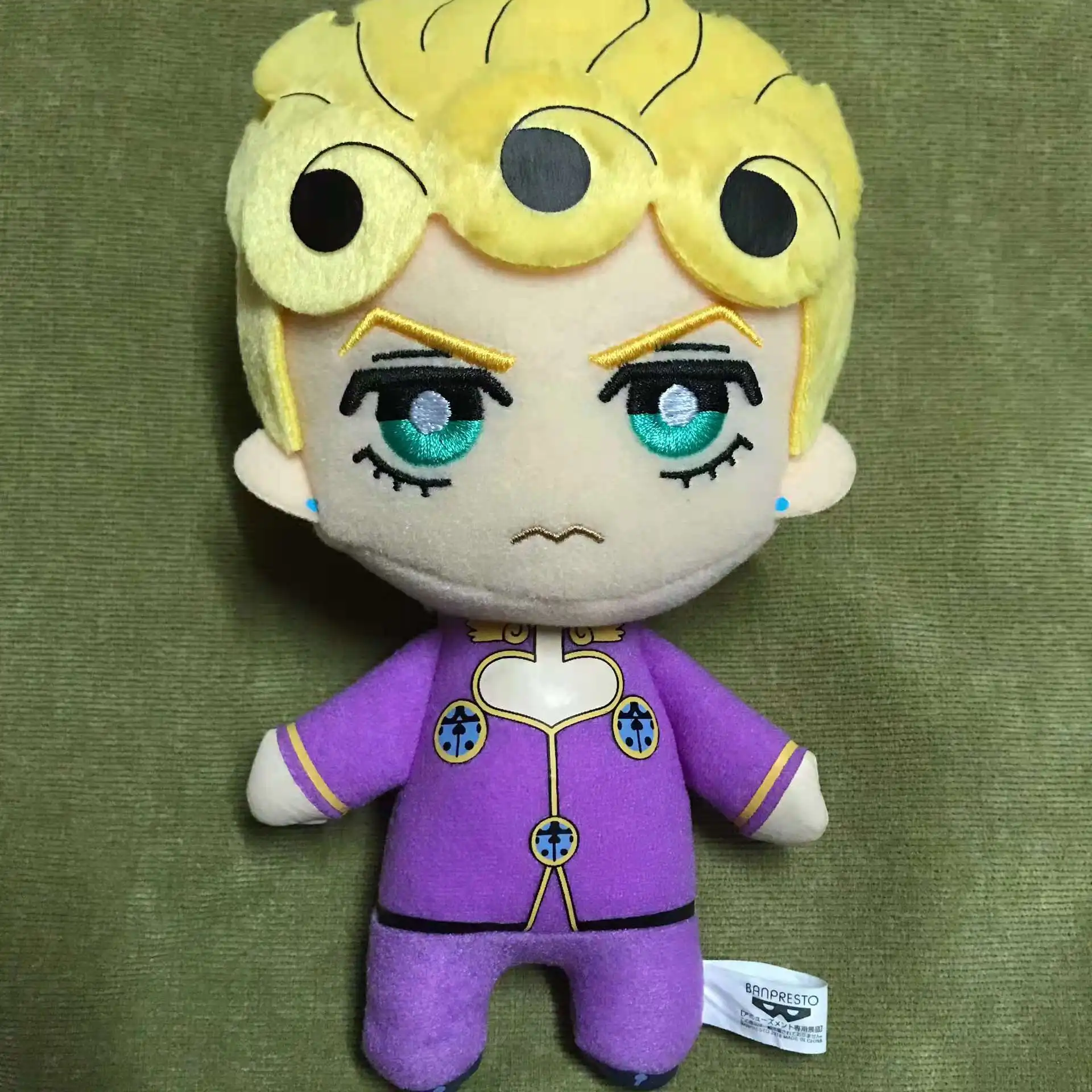 Япония Adventure Золотой ветер плюшевые Giorno игрушки куклы Новый|Персонажи