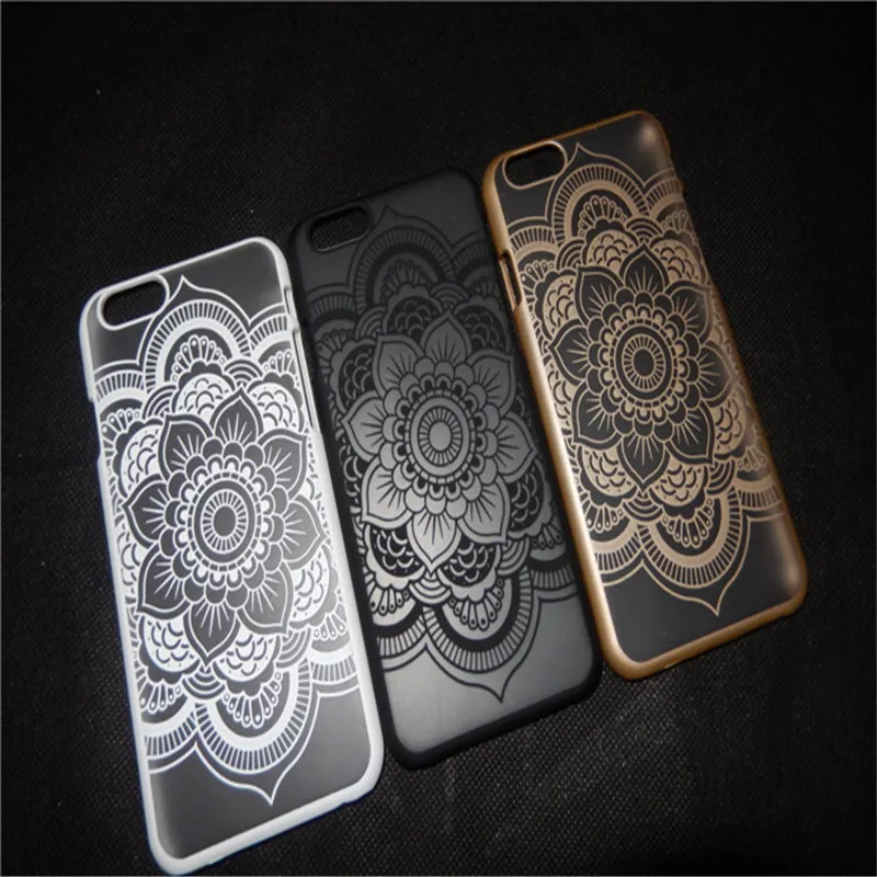 Новые Классические чехлы для телефонов с кружевами и цветами мандалы Apple iphone 6