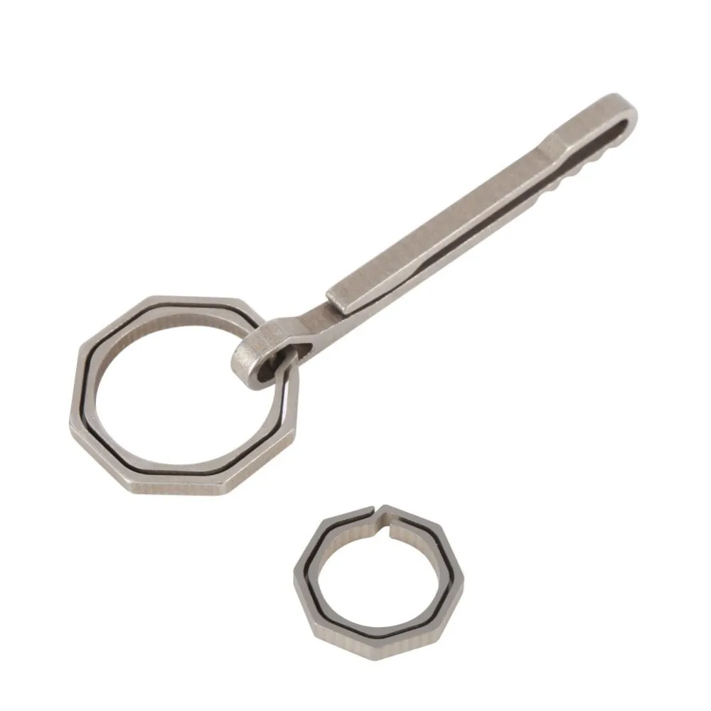 Титановая открывалка для бутылок Ti многофункциональный брелок кемпинга походов