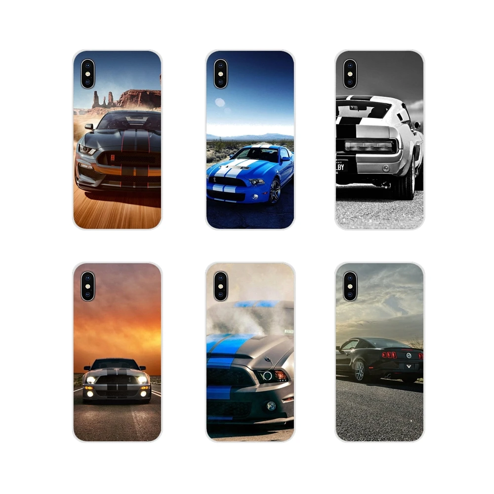 Accessories Phone Cases Covers ford mustang shelby car For Motorola Moto X4 E4 E5 G5 G5S G6 Z Z2 Z3 G3 G2 C Play Plus | Мобильные