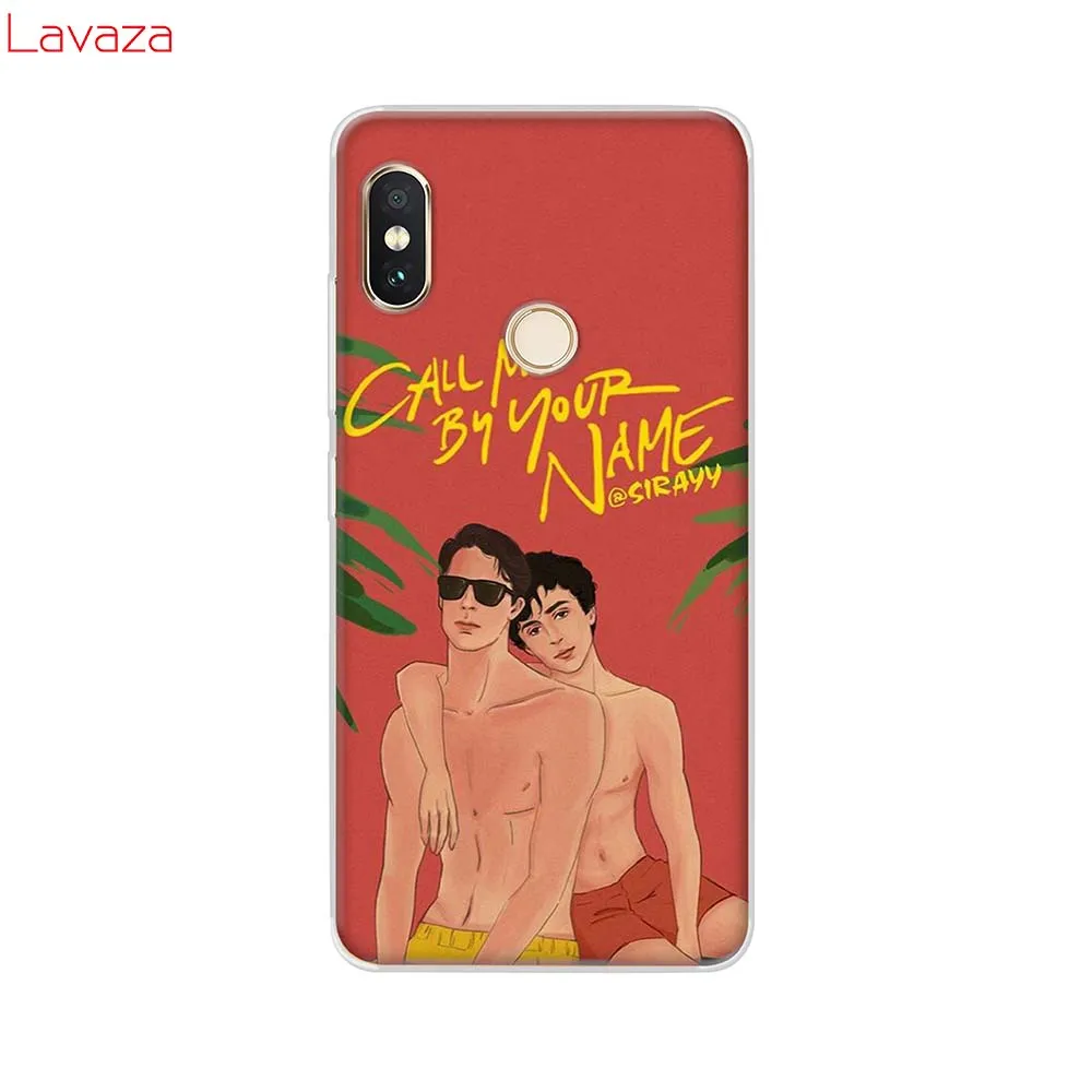 Твердый чехол для телефона Lavaza Call Me by Your имя Xiaomi Redmi 5A 5 Plus 6 Pro 6A чехлы Note 7