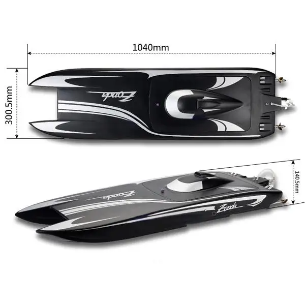 TFL 1133 1040 мм Zonda 2,4G RC лодка с двойным двигателем 1133 SSS 3674 бесщеточные игрушки для детей новое поступление