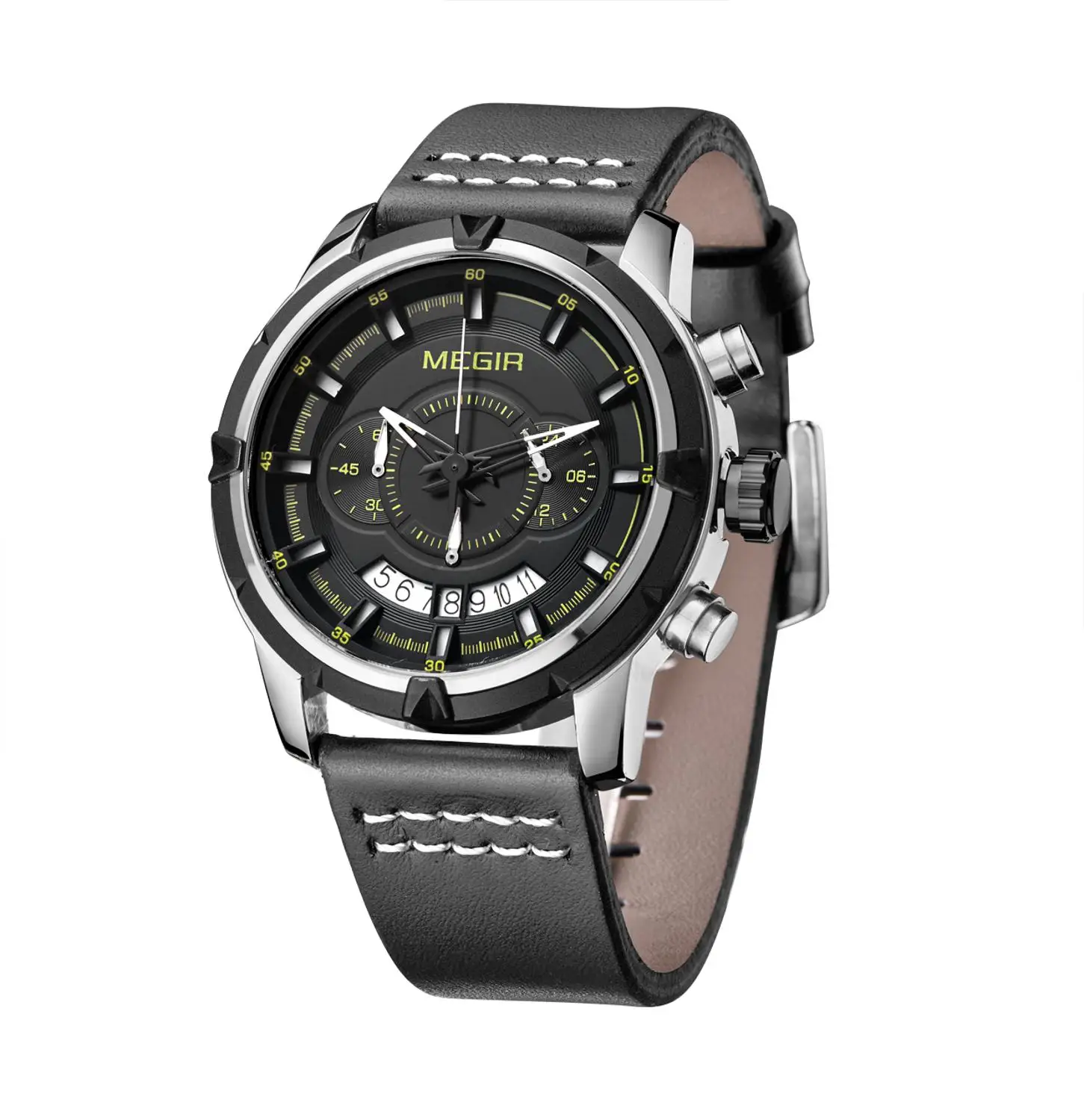 

MEGIR Sports Watches Mens Calendar Top Brand Luxury Men Watch Casual Waterproof 2019 Sport Watch Quartz relogio masculino