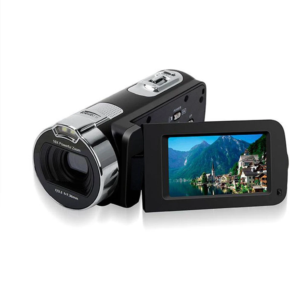 Gizcam HDV 312P 2 7 дюймов 24MP Full HD 1080 P Цифровая камера 16x зум видео рекордер