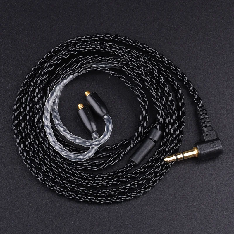 Модернизированный DIY MMCX кабель для Shure SE215 SE425 SE535 SE846 провод наушников с