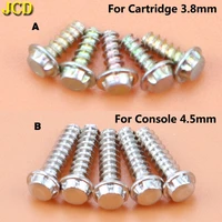 jcd 5pcs 3 8mm 4 5mm security bit screws for nintendo nes snes n64 for gameboy gb console cartridge case screws