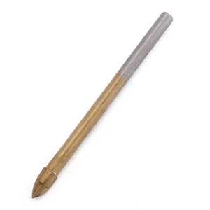 5 мм сверло из титановой керамической плитки, сверло из карбида вольфрама YG6 с крестообразной головкой