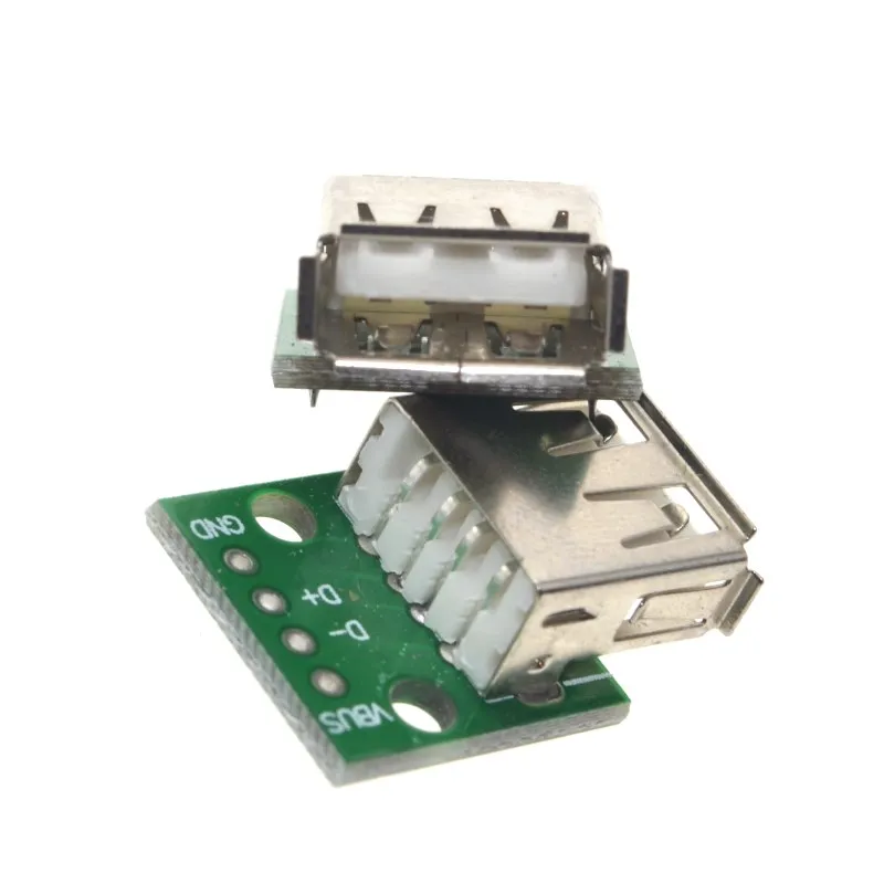 Thinary Electronic 10 шт. USB2.0 Female to 4P DIP переключатель Adapter Board Module USB Plate|Интегральные схемы| |