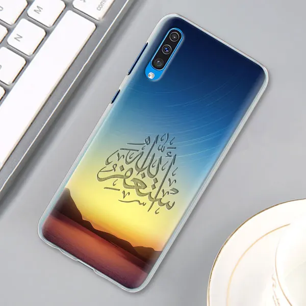 15 Коран с исламскими цитатами чехол для samsung Galaxy A30 A40 A50 A70 A6 A8 плюс A7 A9 M30 Футляр для телефона - Цвет: 15