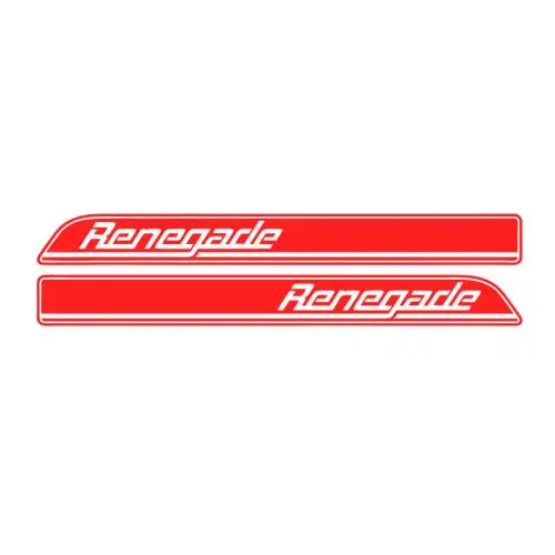 Red EARLFAMILY 95 см x 10 см 2x капюшон боковые полосы графика(один для каждой стороны) виниловые наклейки комплект автомобиля Стикеры для Jeep Renegade CJ TJ YJ - Название цвета: Red