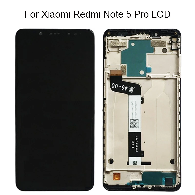 ЖК-дисплей и рамка для Xiaomi Redmi Note 5 Pro сменный ЖК-экран качества AAA с бесплатными