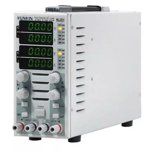 

Top 220V 400W 80V 40A Dual Channel Adjustable LCD Electronic DC Load KL-284 H#