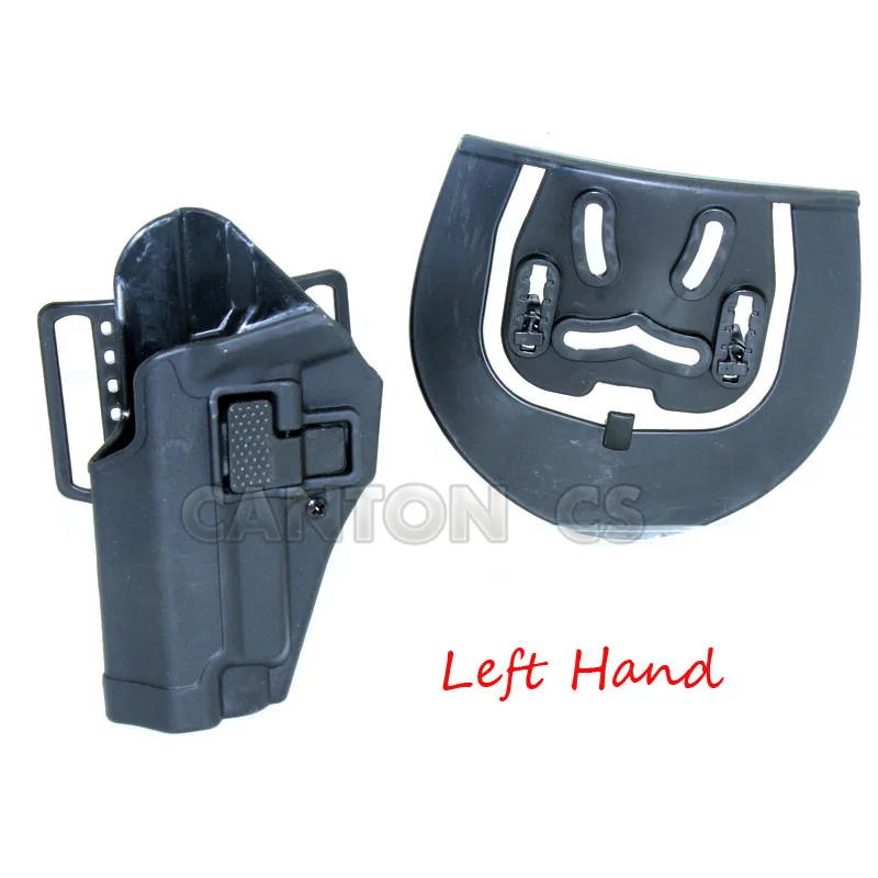 Тактическая CQC Военная левая рука поясной ремень весло кобура для пистолета на