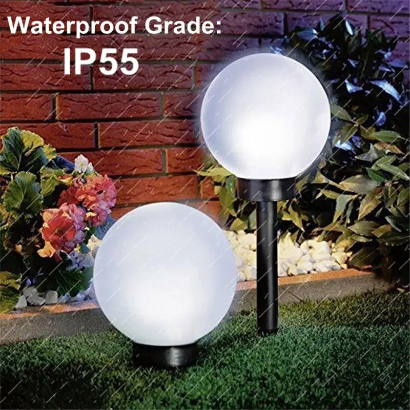 Светодиодный светильник для сада солнечный шар автоматическая